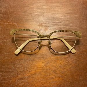 Warby Parker Oriel Gold Eyeglasses - LIMITED EDITION